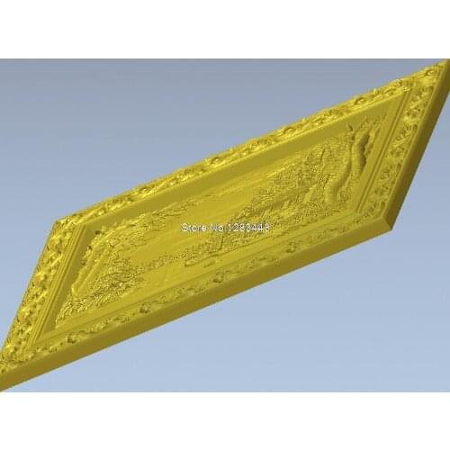 High quality 3d model relief for cnc or 3D printers in STL file format panno_VOLSHEBNII_PEIZAJ