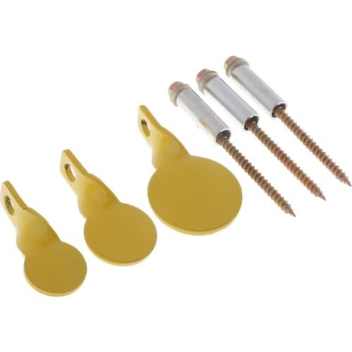 3pcs/set Spinner Target Plinking Archery Bow Training Target Shooting Target Shooting Paintball Accessories