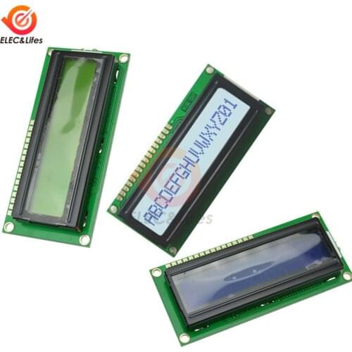 5V LCD Screen 1601 16X1 Character Digital LCD Display Module 1602LCD LCM STN SPLC780D KS0066 Backlight 16 Single Row Interface