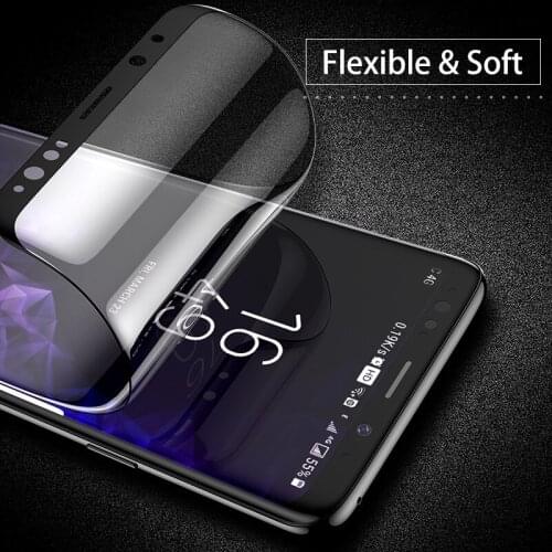 9H Full Cover Soft TEP Screen Protective Film For Samsung Galaxy S9 S8 Plus S6 S7 S 6 7 Edge Plus Screen Case Not Tempered Glass