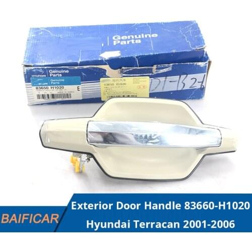 Baificar Brand New Genuine Electroplated Outside Exterior Door Handle 83660-H1020 For Hyundai Terracan 2001-2006
