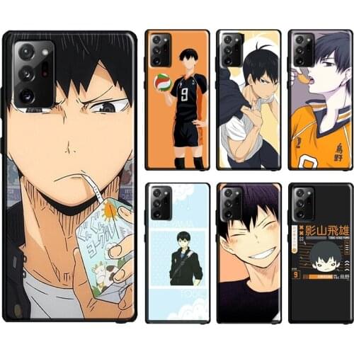 Tobio Kageyama Haikyuu Case For Samsung Galaxy S20 FE S21 Ultra Note 20 S10e Note 10 S8 S9 S10 Plus Phone Cover