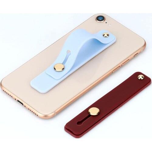 Phone Holder Universal Retractable Silicone Finger Phone Ring Buckle for Mobile Phone