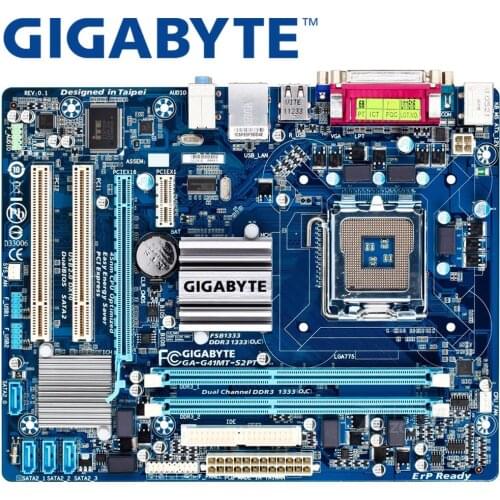 GIGABYTE GA-G41MT-S2PT Desktop Motherboard G41 Socket LGA 775 For Core 2 DDR3 8G Micro ATX Original Used Mainboard G41MT-S2PT
