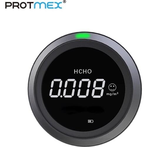 Air Quality Monitor PTH-1 Pollution Detector Formaldehyde Sensor Environmental Protection, Humidity Display Tester