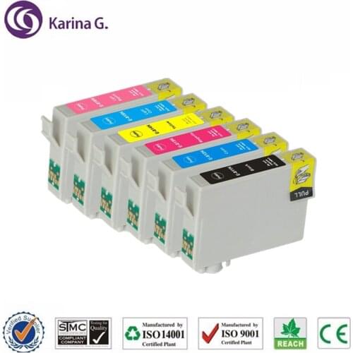 Compatible for T0811N T0811 ink cartridge suit For Epson T50 R290 R295 R390 RX590 RX610 RX615 RX690 etc