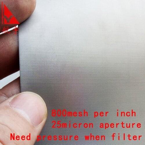 SS304 316 stainless steel wire mesh 165x800 mesh dutch woven 25 micron aperture filter mesh 1x10m per piece
