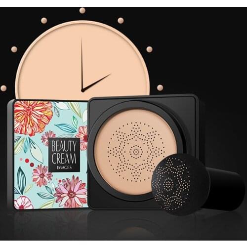 Air Cushion Mushroom Head CC Cream Concealer Oil Controlling BB Cream Makeup Foundation Cover Dark Spots Dark Circles TSLM1