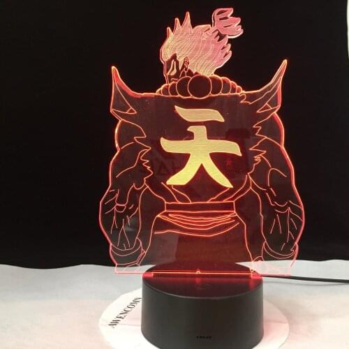 Japanese Anime Hero Table Lamp Bedside Light USB 3D LED Night Light Figure Decoration Boys Child Kids Baby Gifts Dropshipping
