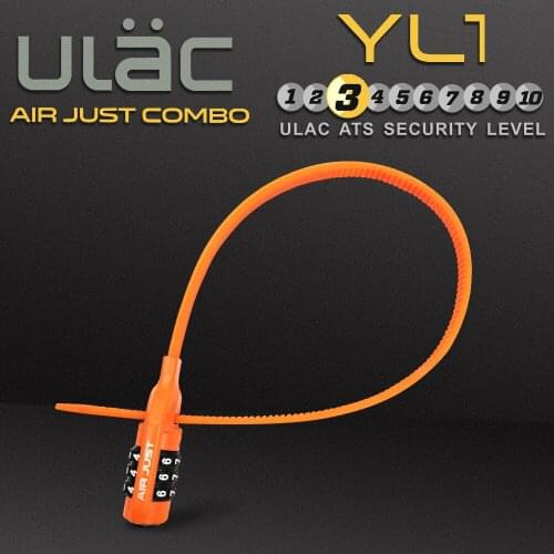 ULAC Rack Password Lock Bicycle Lock Helmet Lock Keyless Lock Destruction Shear Powerful Anti-Theft Fashion New YL1