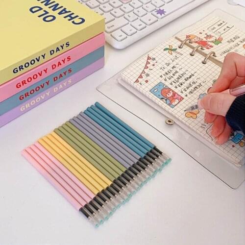 0.5mm Refill Black Gel Pen Signature Writing Tool Office School Stationery Student Gifts 24BB