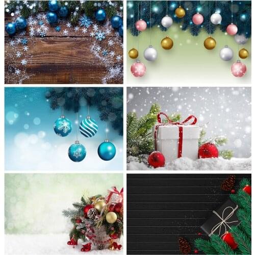 ZHISUXI Vinyl Custom Christmas Theme Photography Background Children Portrait Backdrops For Photo Studio Props 21520 OOM-01