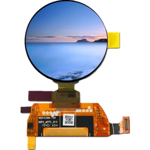 1.39 inch round AMOLED LCD display 454 * 454 round screen WB014ZNM-T00-6DP0 1.39 inch OLED