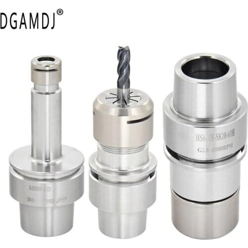 1PCS HSK25E HSK32E HSK40E HSK50E ER11 ER16 ER20 ER25 ER32 SK10 SK16 Tool Holder Stainless Steel Anti-rust HSK ER SK Tool Holder