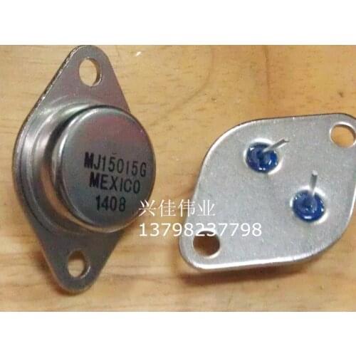 10PCS Line MJ15015 MJ15015G TO-3 Transistors 15A 120V