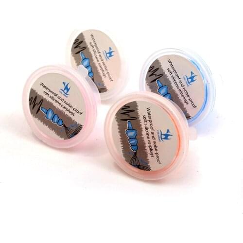 10PCS Silicone Ear Protection Earplugs Sound Insulation Sleeping Plug Silicone Ear Protection for Travel Foam Noise Reduction