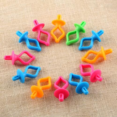 12pcs Silicone Bobbin Thread Spool Shelves Sewing Craft Accessories Household Sewing Supplies Silicone Mix Colors