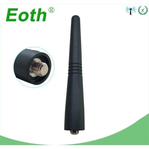 2pcs Stubby Walkie Talkie Antenna UHF 400-470MHz Compatible for Motorola PMAE4002 PMAE4002A PMAE4003 PPR860 EX500 Ham Radio