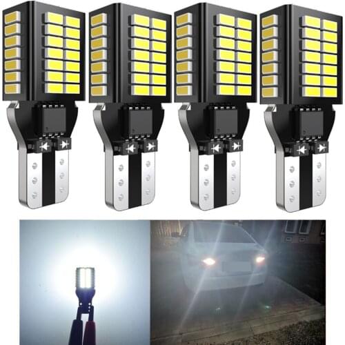 4x W16W T15 Canbus LED Bulb Car Back Up Reverse Lights For Audi A4 B8 A3 8P A6 C7 Q5 Q7 921 912 B6 C6 A5 C5 8v Auto Tail Lights