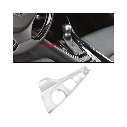 ABS Matte Inner Gear Shift Box Panel Cover Trim 1pcs For Toyota C-HR 2016-2018
