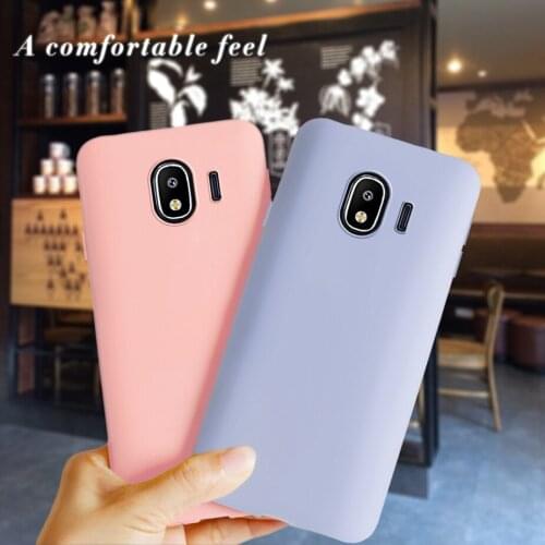 For Samsung Galaxy J4 2018 Case For Samsung J4 Plus Cover Soft Silicone Bumper For Samsung J400F J 4 2018 Phone Cases Back Cover