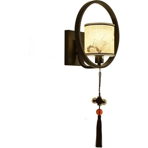 Black Wall Lamp Simple led Wall Light Bedroom Bedside Lamp Hotel Living Room Decoration Lighting Staircase Aisle led Wall Sconce