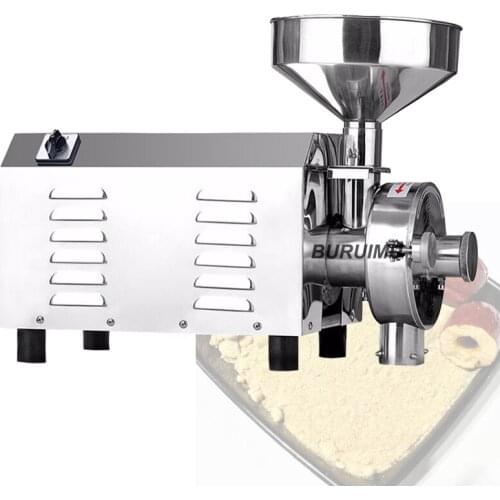 Dry Food Grinder Coffee Cereals Grinding Machine Gristmill Home Medicine Flour Powder Crusher