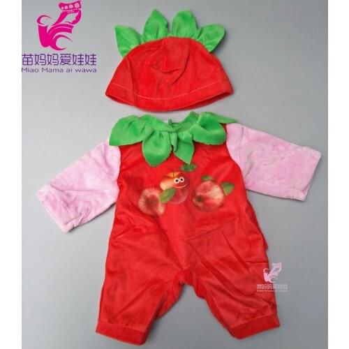 Doll outfits Halloweenset for 18 inch reborn baby dolls for 18 inch girls doll outwear sets