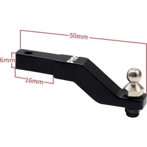 Metal Rear Trailer Hitch Hook For TRX4 1/10 RC Crawler