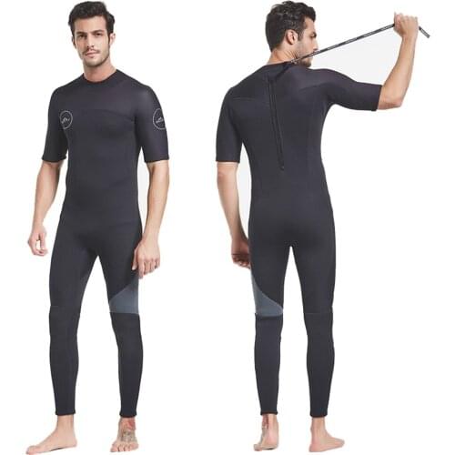 Wetsuit Windsurf Men Neoprene 3mm Underwater Fishing Scuba Diving Suit Kitesurf Surf Clothes Equipment Wakeboard Spearfishing