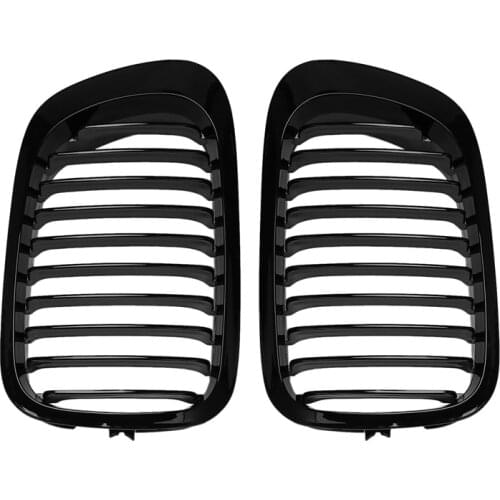 Car Front Kidney Grille 51138208685 51138208686 for BMW 3-Series E46 Coupe 1999 2000 2001 2002 2003 Pre-Facelift