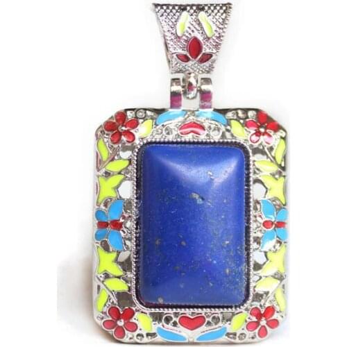 Druzy Trendy novetly fashion fineness Celestial Quartz Natural Stone Pendants jewelry colorful locket chain with Free Shipping