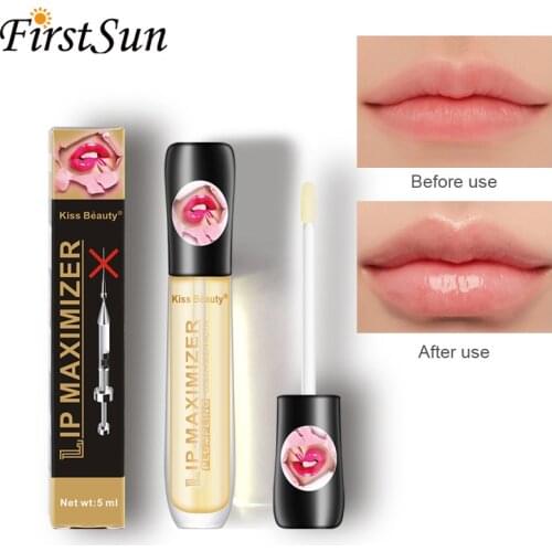 Transparent Lip Oil Moisturizing Lip Plumper Smoothing Dryness Protection Lip Mask Oil Enhancement Elastic Lip Balm Beauty Care