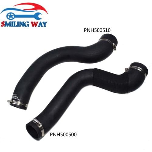 SMILING WAY LH + RH Upper Intercooler Hose Pipe For Land Rover Range Rover & Range Rover Sport 2006-2012 # PNH500510 PNH500500