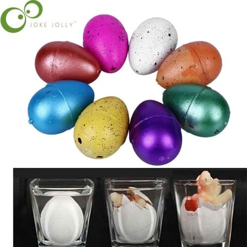 10 pcs Magic Hatching Growing Dinosaur Add Water Grow Dino Egg Children Kid Fun Funny Toys Gift Gadget