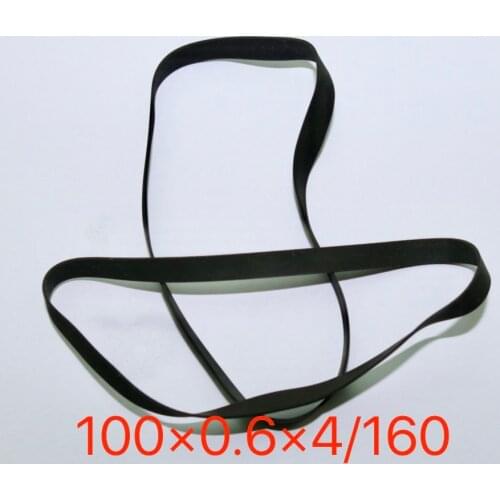 2Pieces/Lot Folding Length:160mm Thickness:0.6mm Width:4mm Card Seat Audio Belt Recorder Drive Transmission Flat Belt
