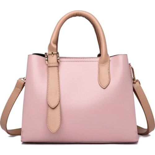 2019 Luxury Handbags Women Bags Designer Female Leather Shoulder Bags Ladies Hand Bag Top-handle Sac A Main Casual Tote Bag Girl