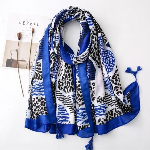 2020 New Style Scarves Viscose Shaw Hijab Scarf Tropical Print Beach Dress Top Summer Scarf for Women Ladies