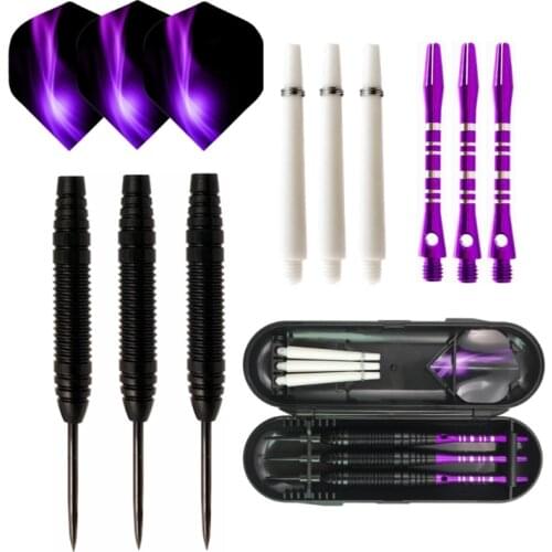 3pcs/set Professional Steel Tip Darts Arrows Iron Barrel Aluminium Shaft for Electronic Dartboard Outdoor Indoor Games