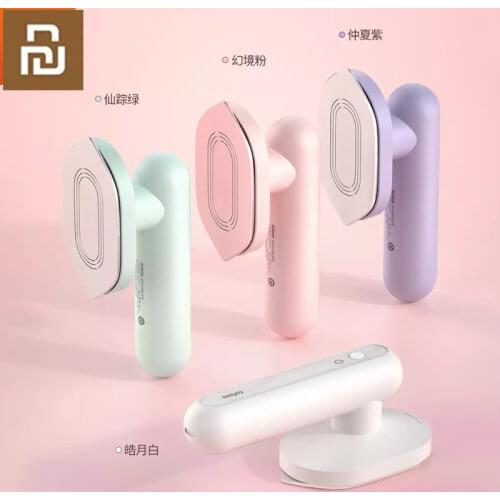 Xiaomi Mijia Mini Wireless Steam Iron USB Recharging 90 Degree Rotating Handle Smart Power Off Garment Steamer Travel Cute Iron