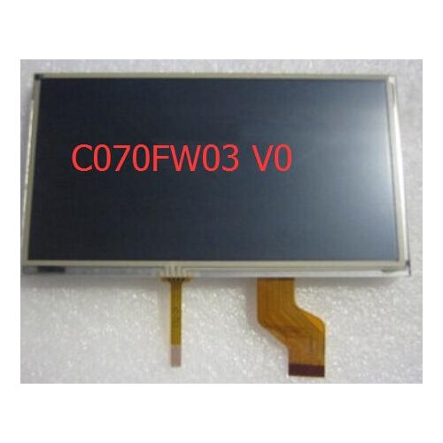 C070FW03 AUO 7.0 inch TFT LCD Screen with Touch Panel C070FW03 V0 480(RGB)*234