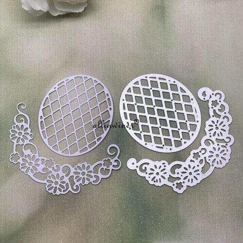 Flower ring decoration DIY Craft Metal Cutting Die Scrapbook Embossed Paper Card Album Craft Template Stencil Dies