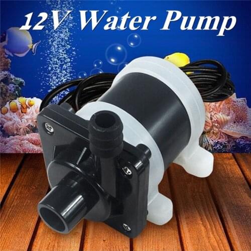 DC 12V Solar Powered Water Pump Motor 700L/H Brushless Magnetic Submersible Pumps Electric Submersible Water Power Pumps
