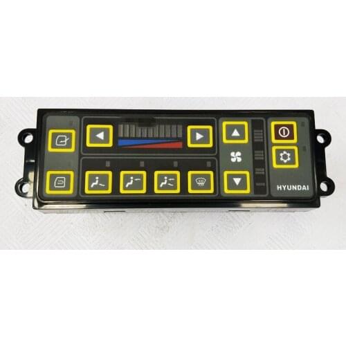For Hyundai R200 215 225 265 305 335 455-7 Excavator Air conditioning controller panel Excavator Accessories