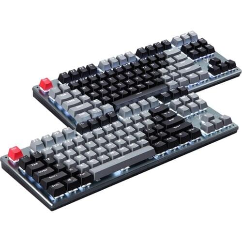 87Keys Keyboard Backlit bluetooth Wireless Wired Rechargeable Gaming Keyboard Ergonomic For PC Laptop Tablet