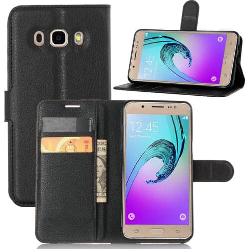 Wallet Flip Leather Case For Samsung GALAXY J5 2016 Duos J510 SM-J510x J510FN phone Leather back Cover case with Stand Etui
