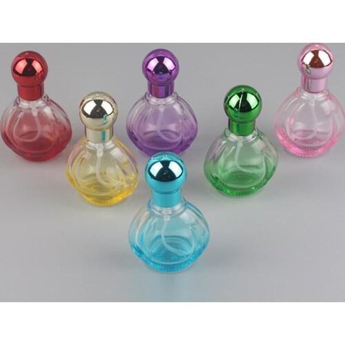 Beauty 20ml spray perfume bottles glass empty small perfume refillable atomizer bottle container F20171491