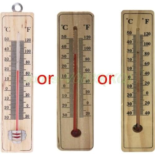 Wall Hang Thermometer Indoor Outdoor Garden House Garage Office Room Hung Logger