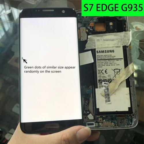 LCD Replacement Parts For Samsung S7 edge Super Amoled screen G935 G935F Display and Touch Screen Digitizer Assembly
