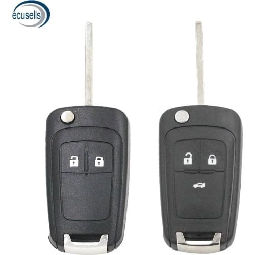 SALE ! 2 Button 3 Button Remote Key Shell Case for Opel Astra J Zafira B Insignia Adam Astra J Cascade Karl Zafira C HU100
